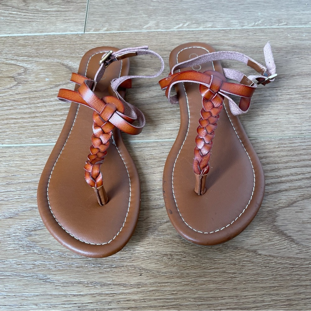 Leather Gladiator Sandals Women 8 - Items $15 and under - Buy 2, Get 1 FREE
